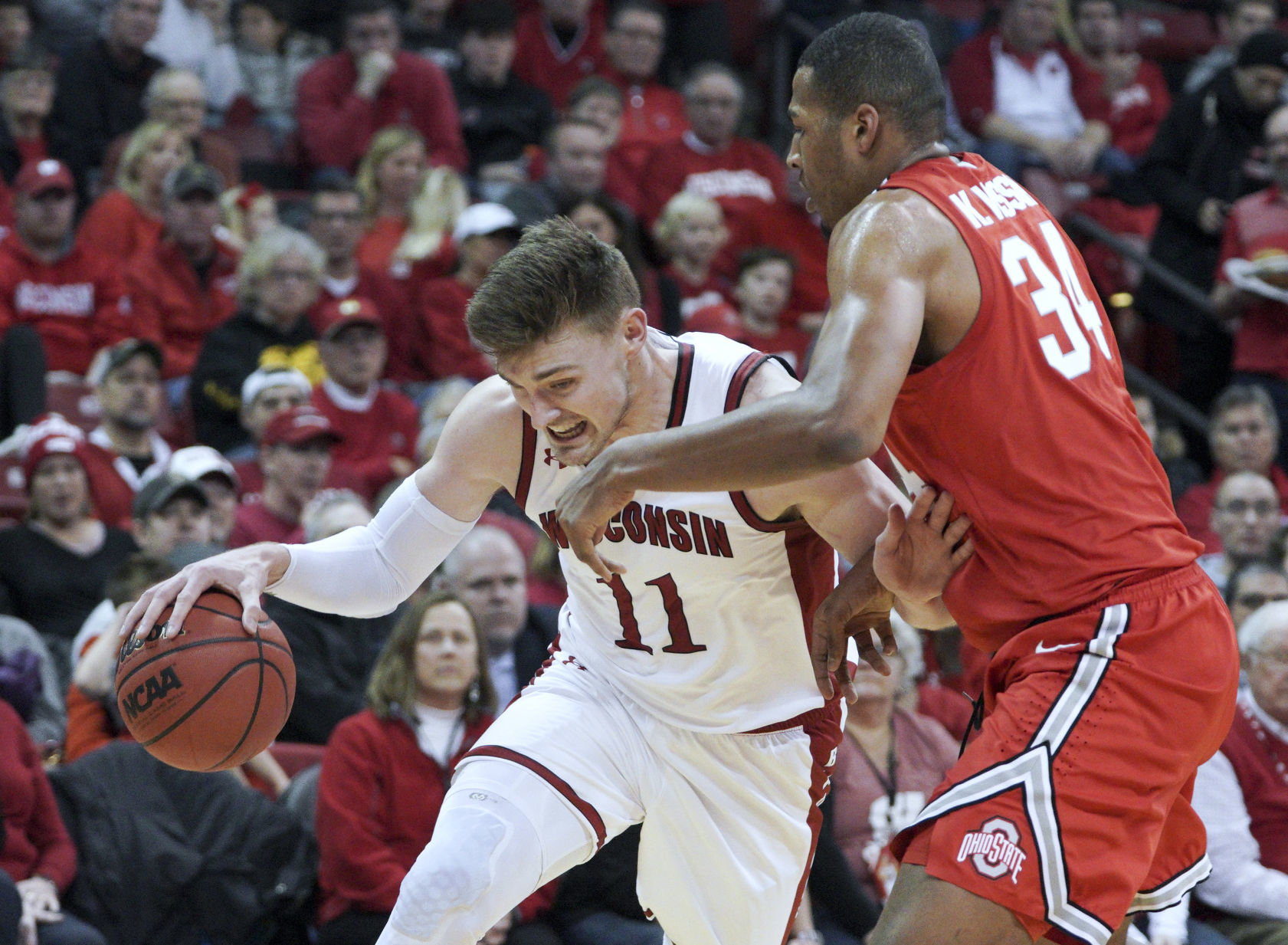 Badgers 70, Buckeyes 57